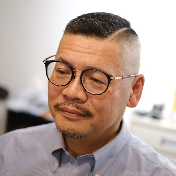 men's barber Amo×スタイル|men's barber Amo