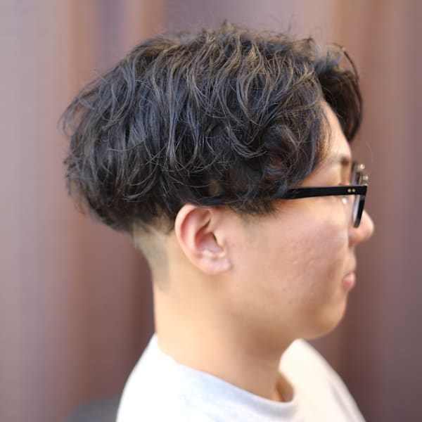 men's barber Amo×スタイル|men's barber Amo