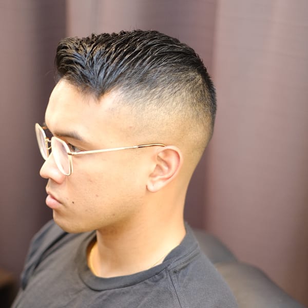 men's barber Amo×スタイル|men's barber Amo