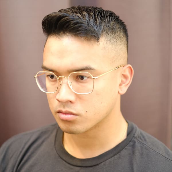 men's barber Amo×スタイル|men's barber Amo