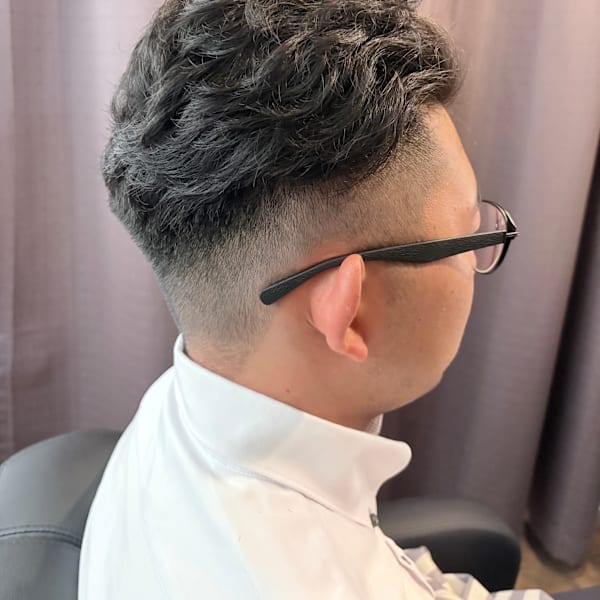 men's barber Amo×スタイル|men's barber Amo