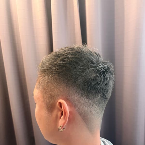 men's barber Amo×スタイル|men's barber Amo