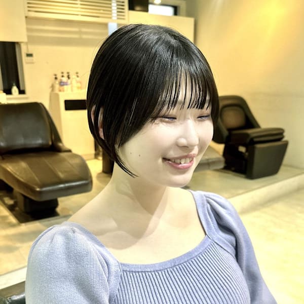 ショートボブ/丸みショート/マッシュショート|ACT 表参道店