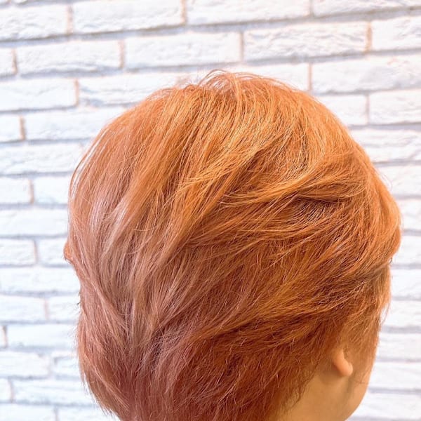 オレンジカラー/30代40代50代/大橋