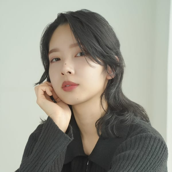 HCミディアムレイヤー×ヘアアレンジ