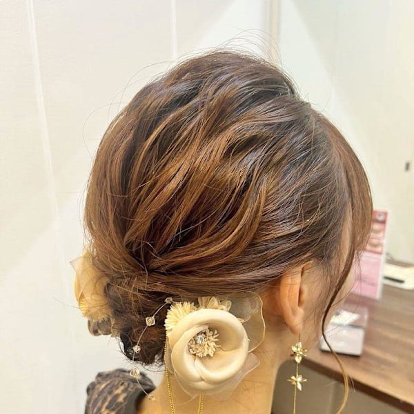 結婚式ヘアアレンジ|ENOMOTO 髪質改善・白髪ぼかし【エノモト】