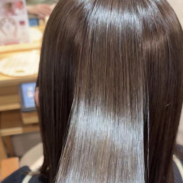 美髪ストレート
