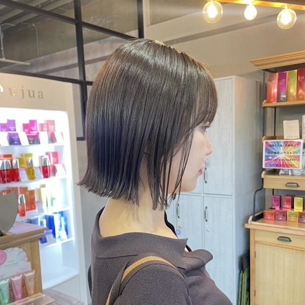 大人かわいい/ボブ/大人ボブ|latte hair lily