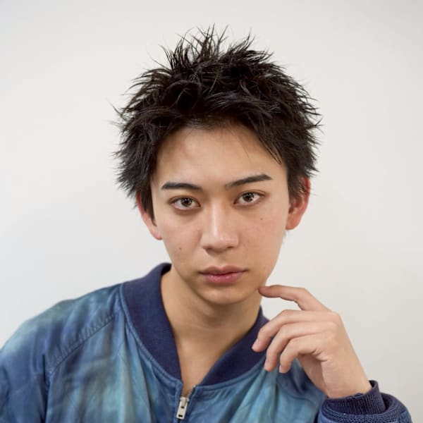 メンズショート/スパイキーショート/アップバングショート|Luxo by Afinar