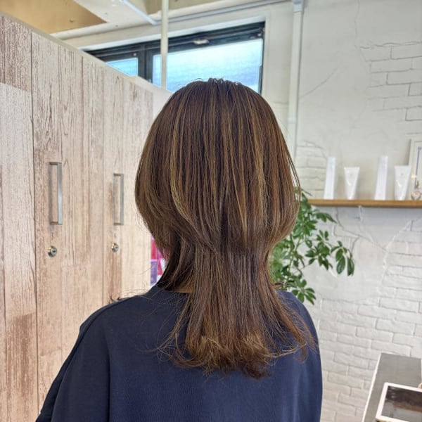 大人かわいい/ウルフカット/くらげヘア|latte hair lemie