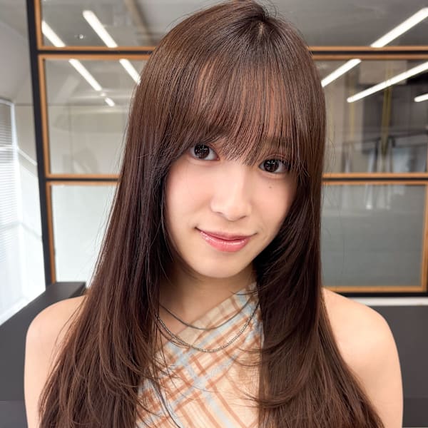 韓国風レイヤー◎小顔カット透明感カラー20代30代|韓国ヘア STAR TOKYO 渋谷【レイヤーカット/髪質改善/メンズ】