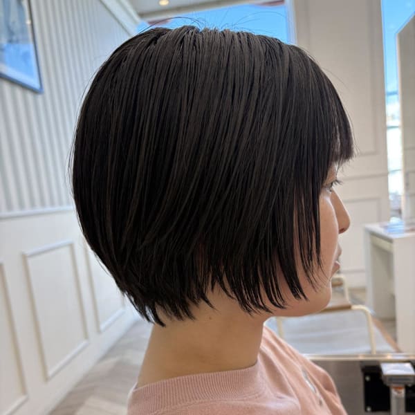 なんかショートボブ