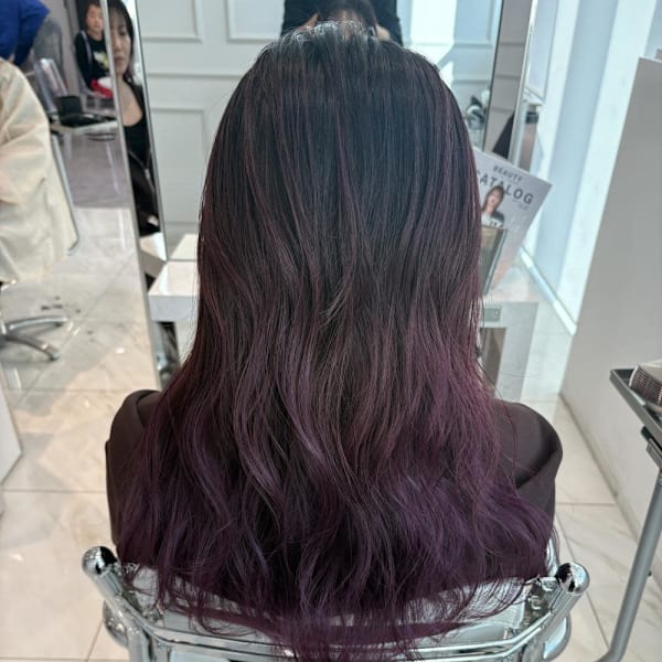 バイオレットグラデーション