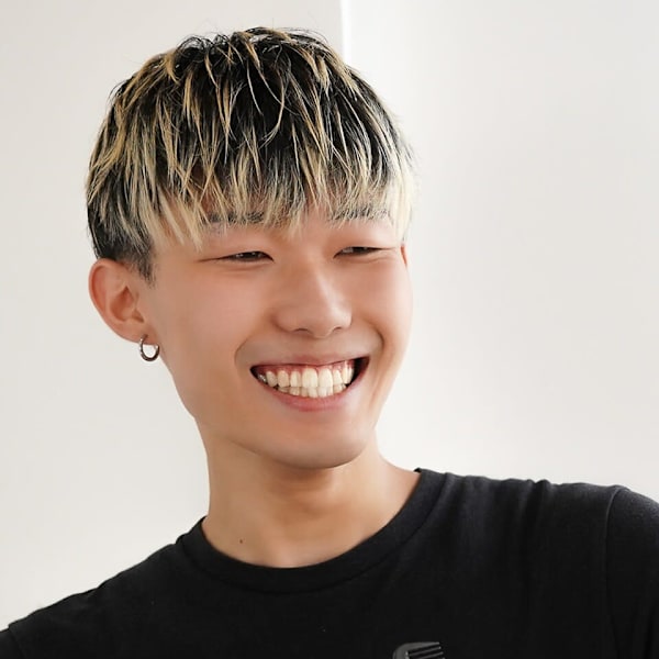 men's salon L-MARK 京橋【メンズサロンエルマーク キョウバシ】【メンズサロンエルマーク キョウバシ】のスタッフ紹介。米丘 尋翔