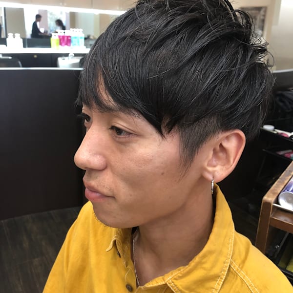 福山市/chartreuse/ツーブロック＋マッシュショート|Chart Reuse シャルトルーズ