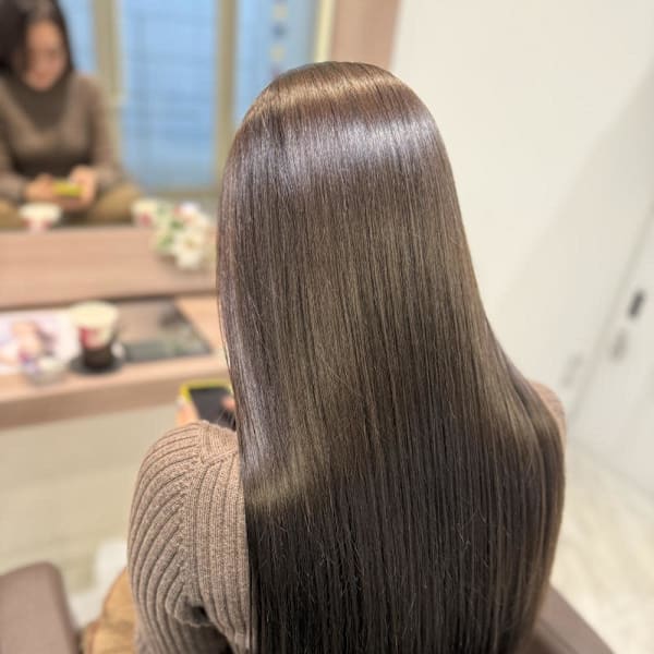 美髪ストレート