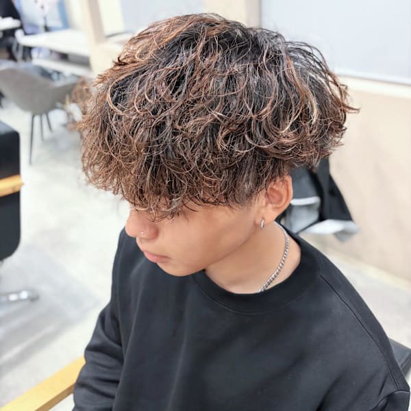 波巻きパーマ|YoLo.【ヨロ】