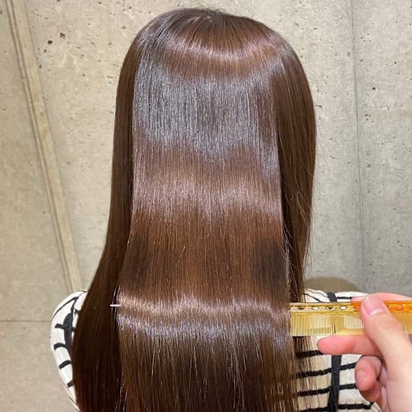 髪質改善ストレート
