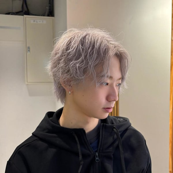 takumiデザインカラー×パーマ|MOON by KENJE