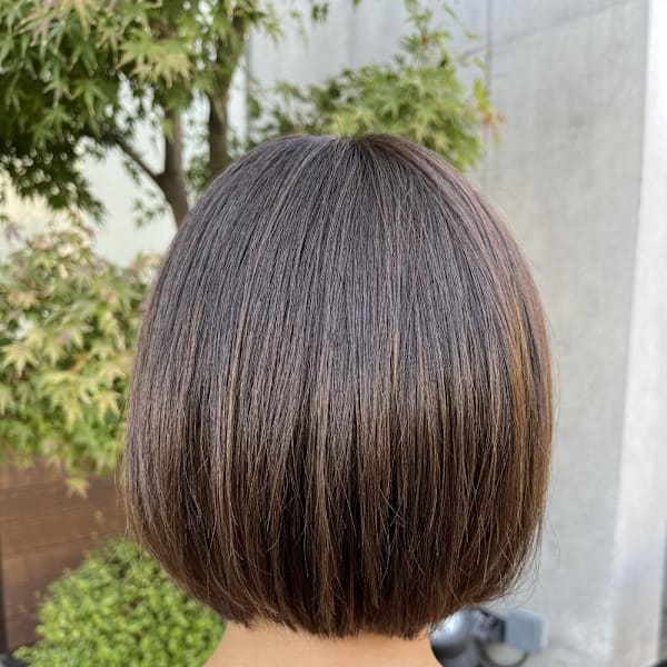 ◯襟足スッキリ！秋冬映えミニボブ◯|EMU international 白岡 CUTE店