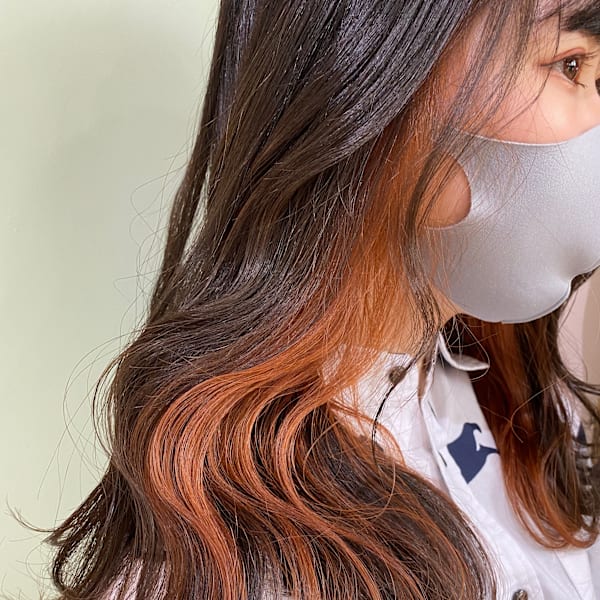 【デザインカラー】インナーオレンジカラー