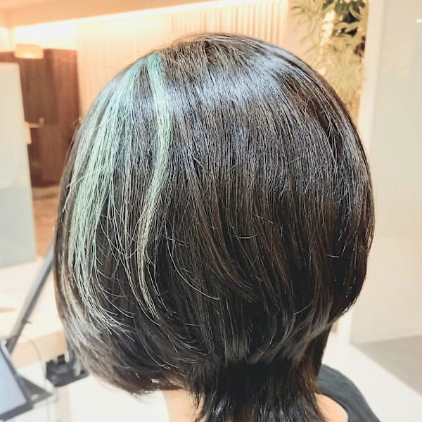 白髪ぼかしハイライト|Beautissimo 東長崎