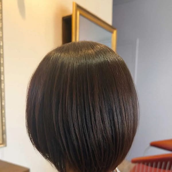 ショートグラデーションボブスタイル|Lourdes hair design