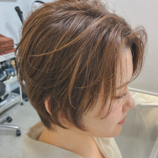 ショート/ハイライト/デザインカラー