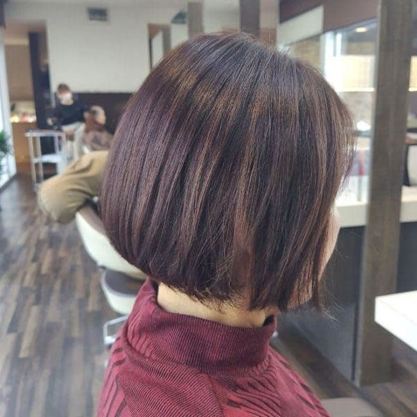 前下がりボブ|ENOMOTO 髪質改善・白髪ぼかし【エノモト】