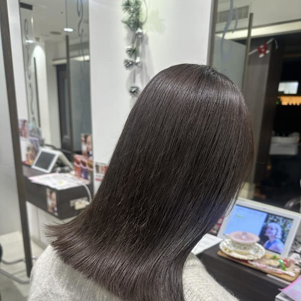 こっくりブラウン　イルミナカラー|crop-es茅ヶ崎