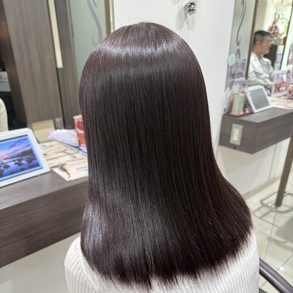 こっくりモーブブラウン|crop-es茅ヶ崎