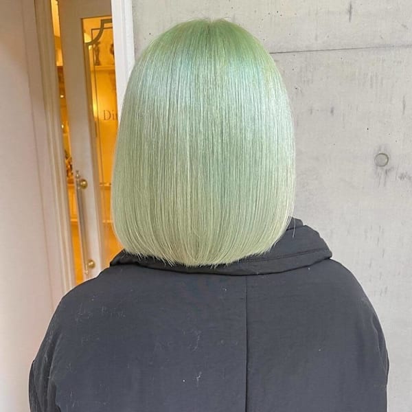 全頭ブリーチ/シンメトリー/リタッチカラー|Cyntia by artina 渋谷店