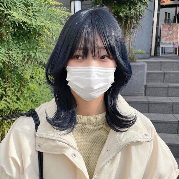 ハイレイヤーウルフ/ヨシンモリ/全頭ブリーチ