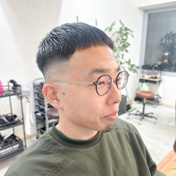 【メンズ メンズカット フェード スキンフェード】|egerie