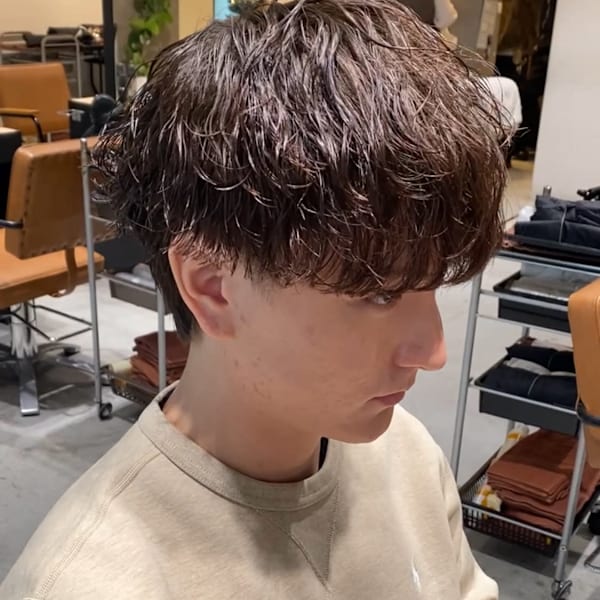 波巻きスパイラルパーマ|ALLYS umeda