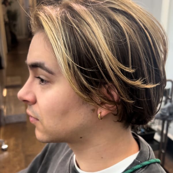 外国人風　ハイライト　ヘアスタイル|jiji by WORTH WHILE 【ジジ バイ ワースホワイル】