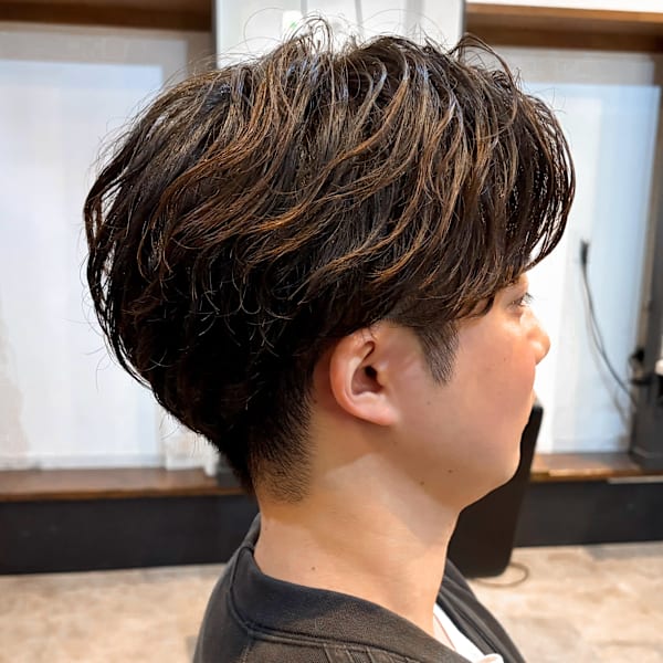 【IRIE 福岡】フェザーパーマシャドウパーマ|IRIE HAIR DESIGN