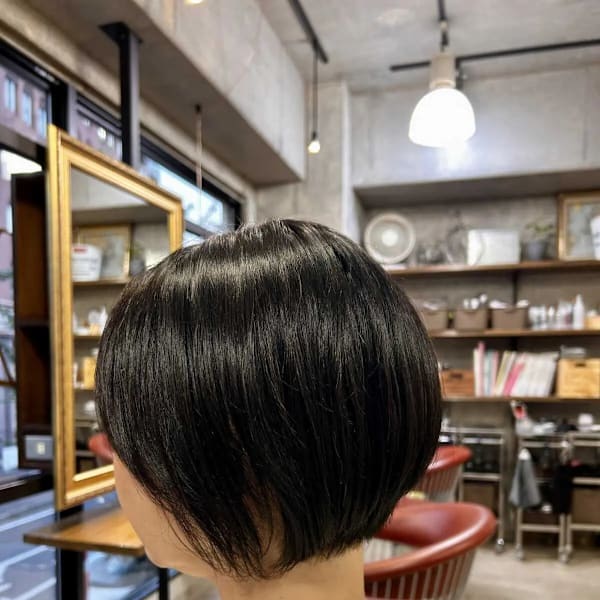 ショートグラデーションボブスタイル|Lourdes hair design