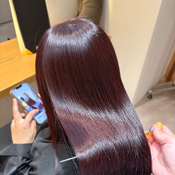 “艶髪”髪質改善ストレート