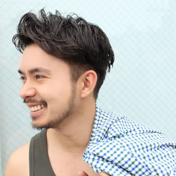 外国人風サーフカール|jiji by WORTH WHILE 【ジジ バイ ワースホワイル】