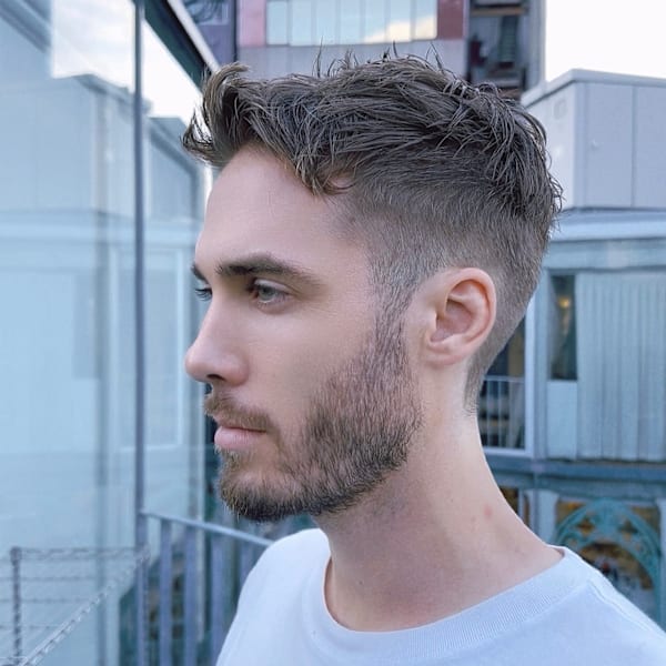 外国人風　　パーマ　ショートヘア|jiji by WORTH WHILE 【ジジ バイ ワースホワイル】