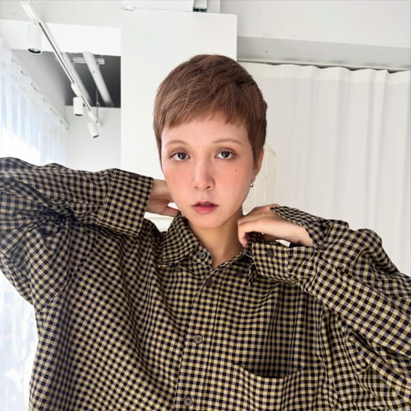 ベリーショートスタイリング|CIRCLES hair design 薬院浄水通り店