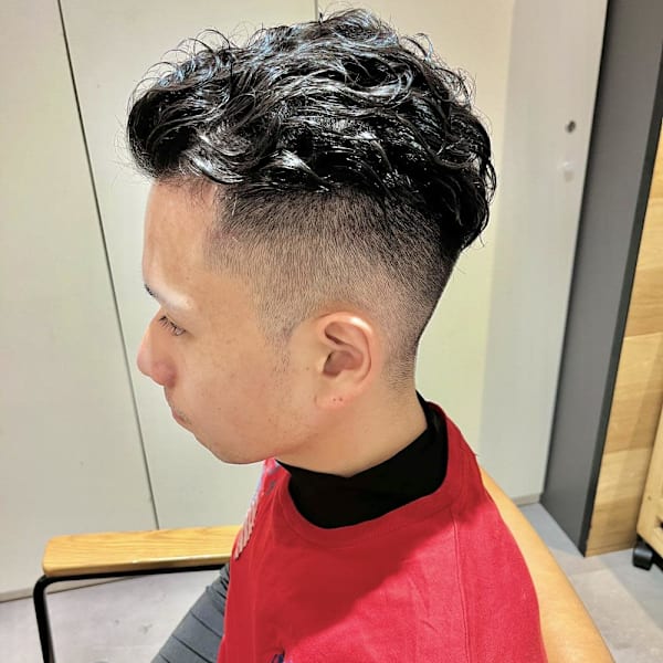 フェードパーマ
