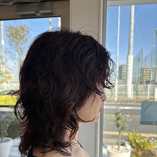 【Hiroデザイン】ウルフパーマ×ボルドールビー