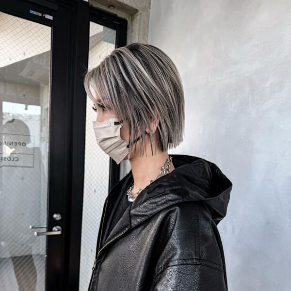 ★スクエアボブ×シャドウルーツバレ★|Aco