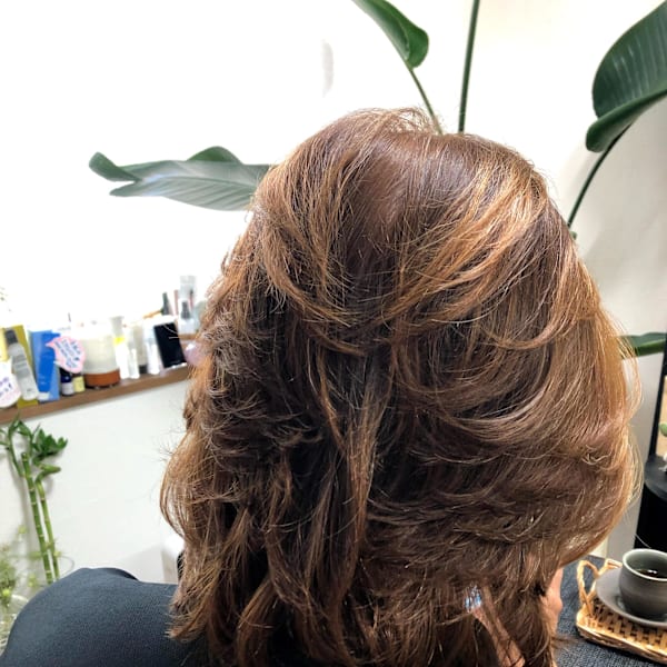 メンズ/動きと軽さのミディアムレイヤー