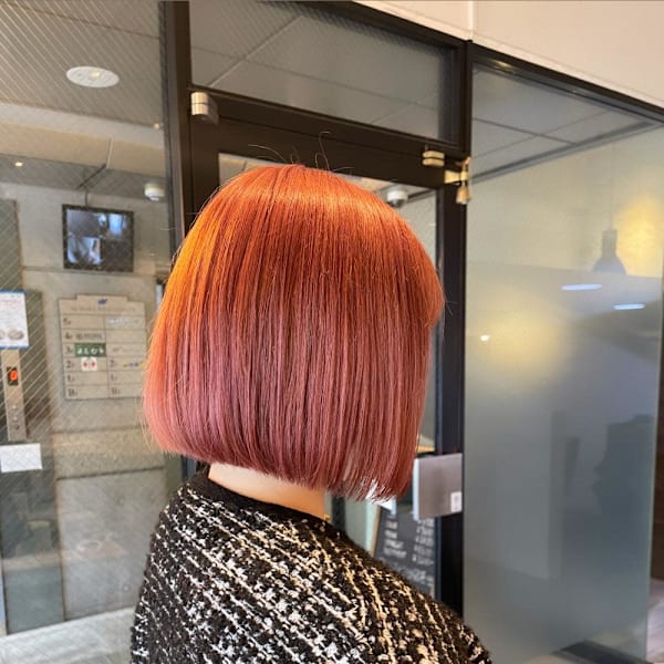 ピンクカラー|半個室型美容室 Sourire 赤坂店