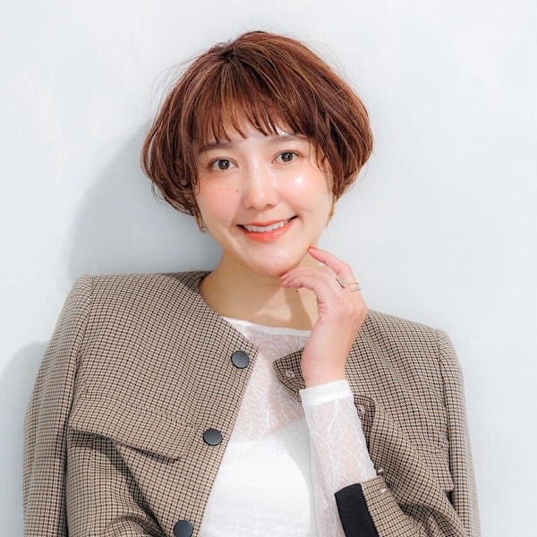 ショートマッシュパーマ|Cloe 堀江