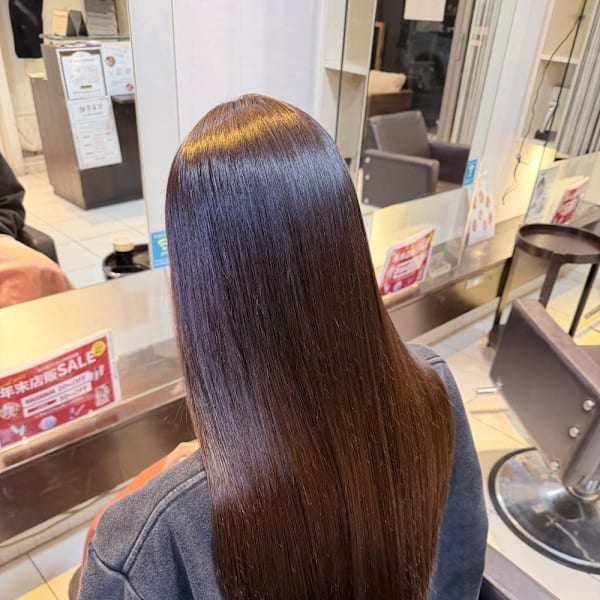 髪質改善美髪酸性ストレート|Stilla smooth