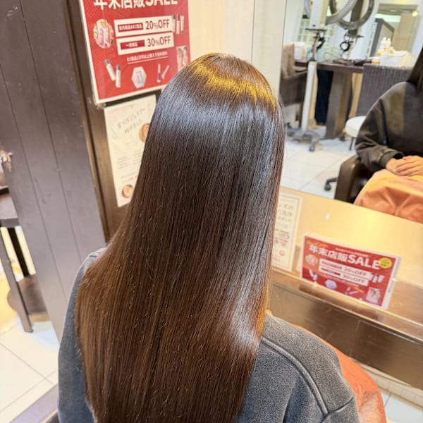 髪質改善美髪酸性ストレート|Stilla smooth